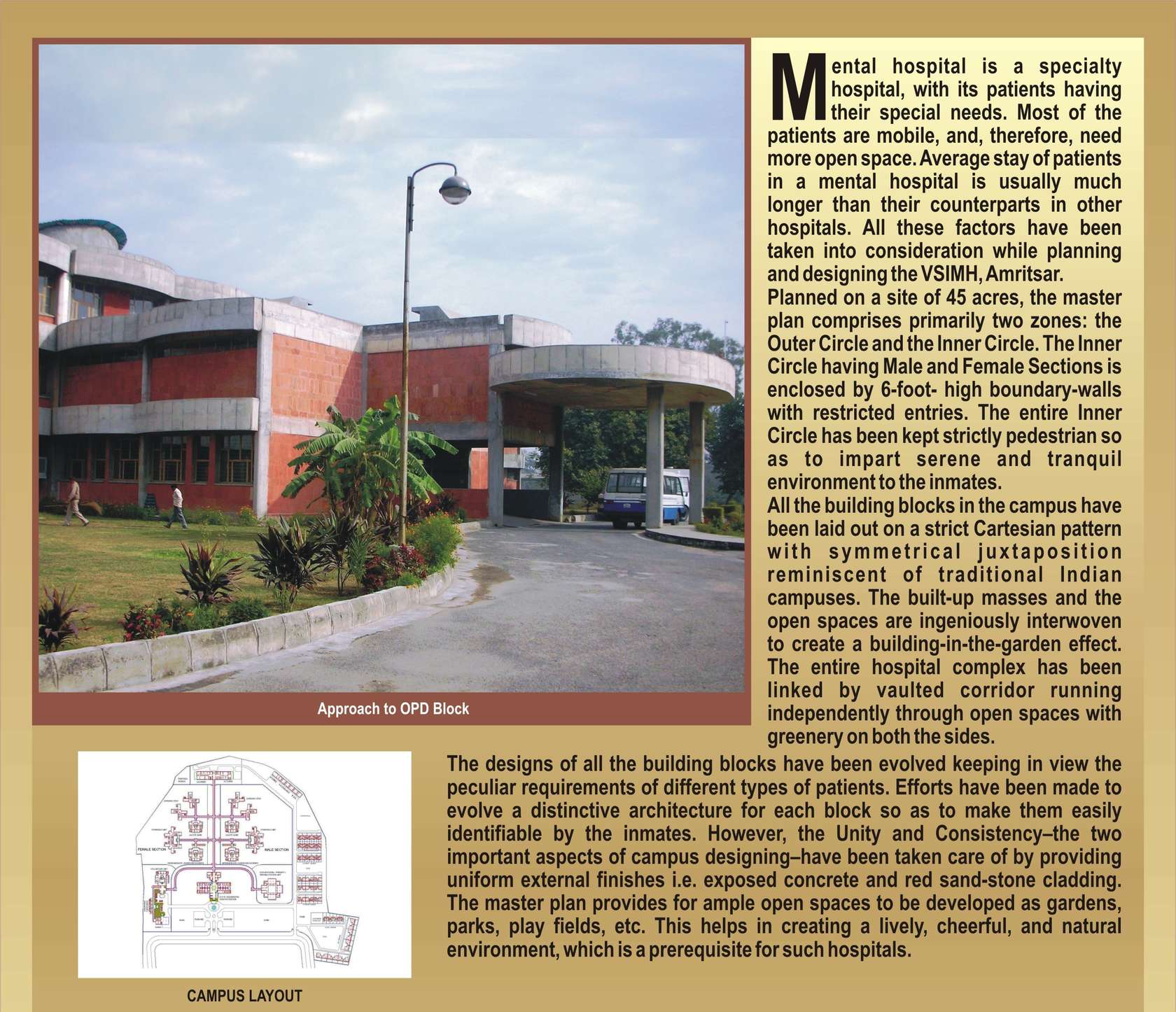 VIDYA SAGAR INSTITUTE OF MENTAL HEALTH, AMRITSAR Architizer