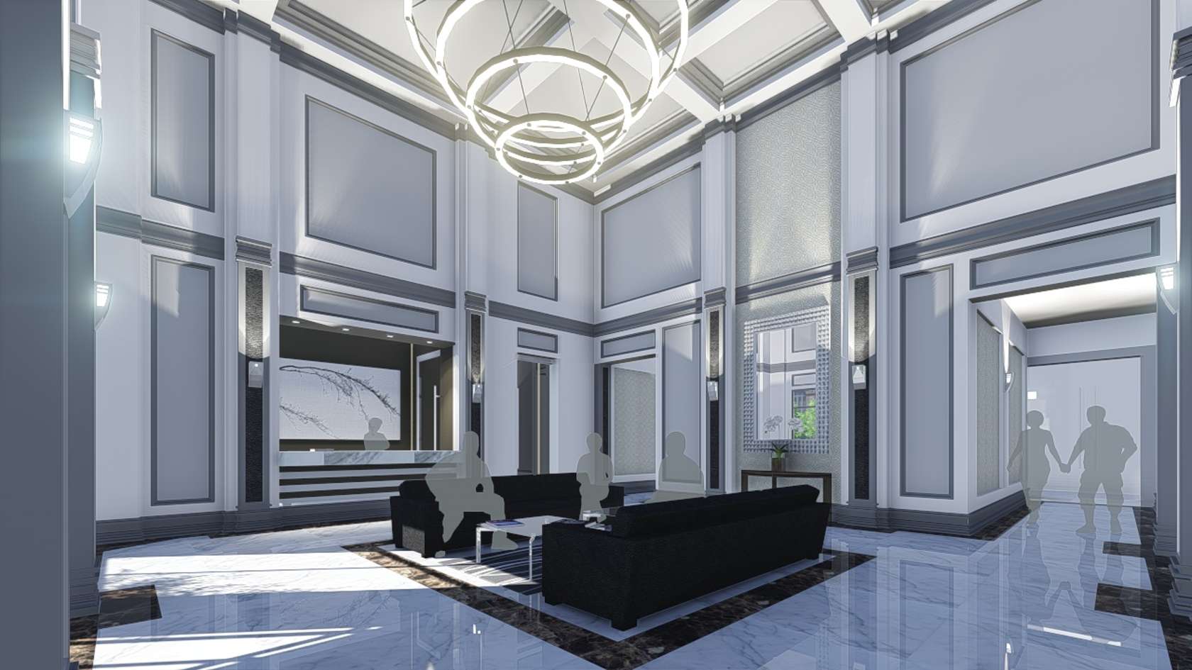 Condominium Lobby, Concept Design - Architizer