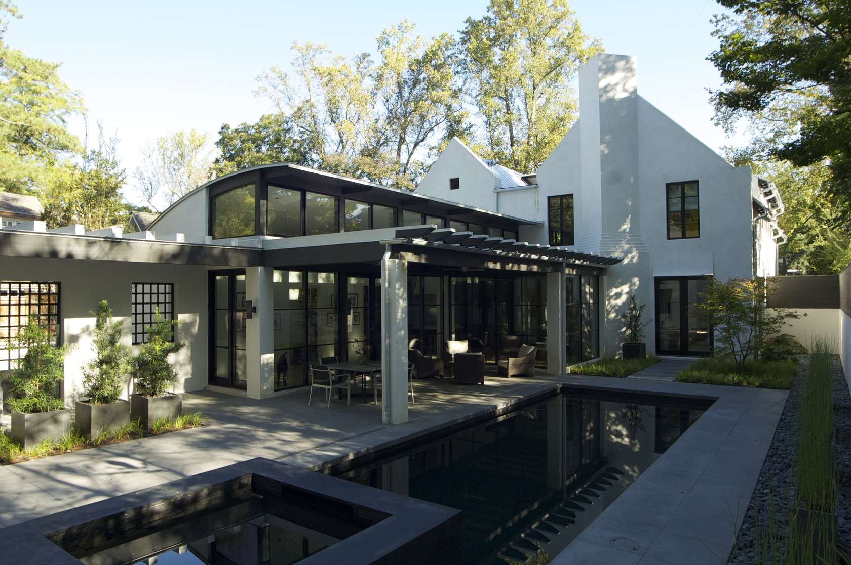 Zen Pool Garden Architizer