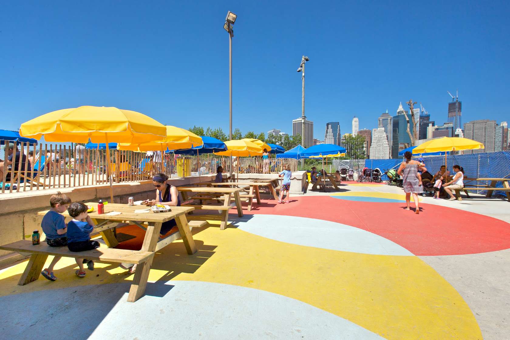 Brooklyn Bridge Park Pop Up Pool Architizer