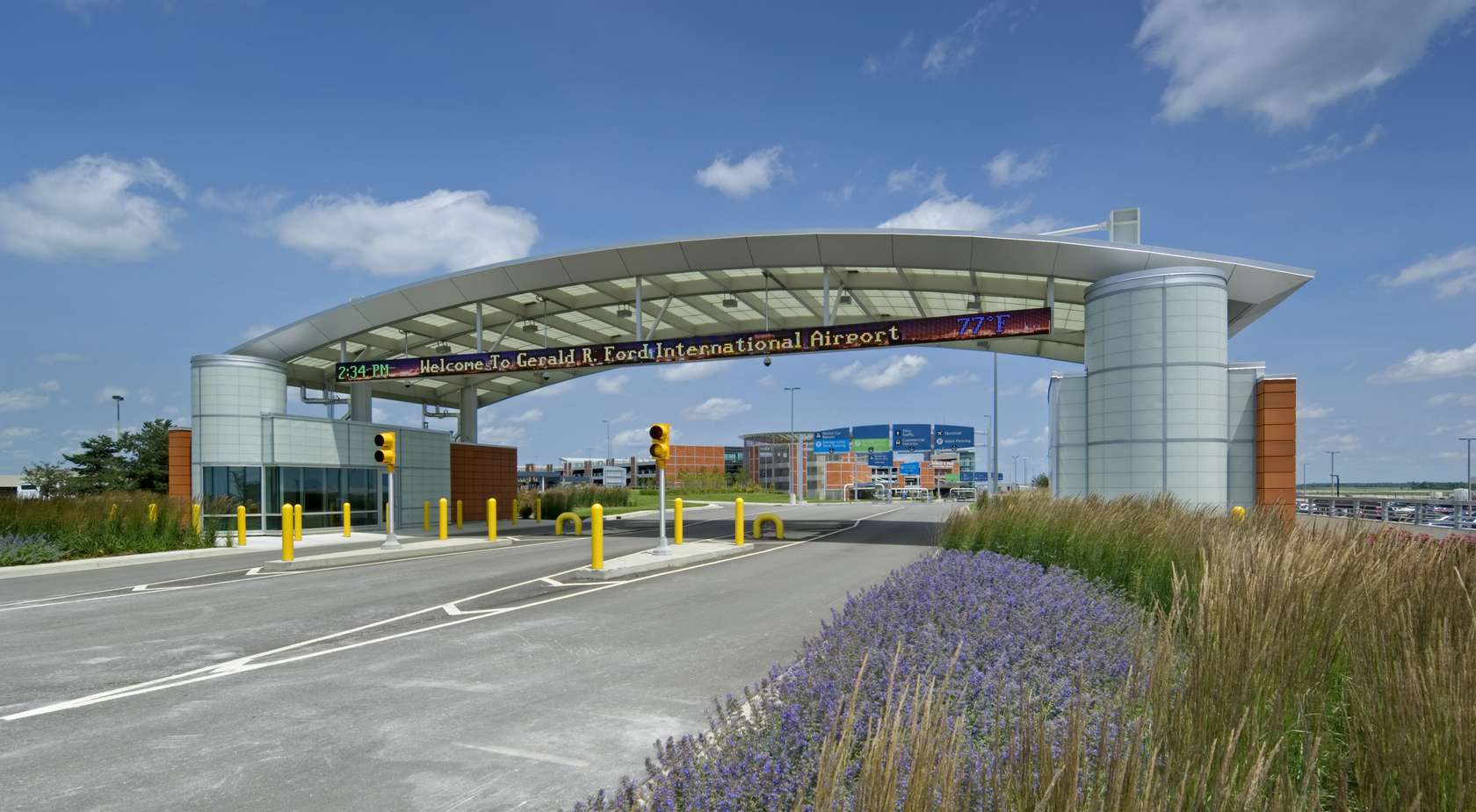 Gerald R Ford International Airport Park architizer.com