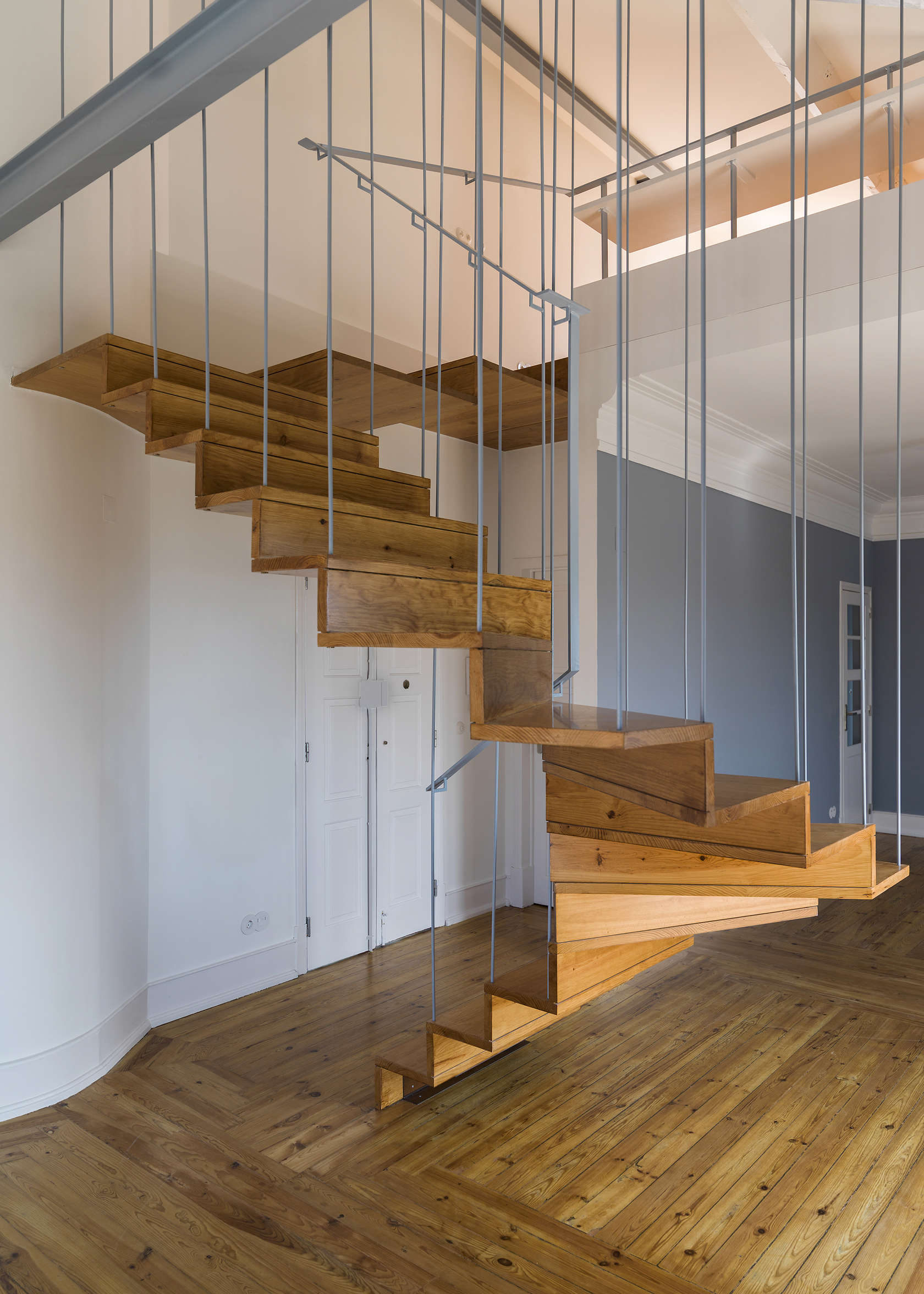 Hanging Stairs Interior Extension and Renewal Architizer