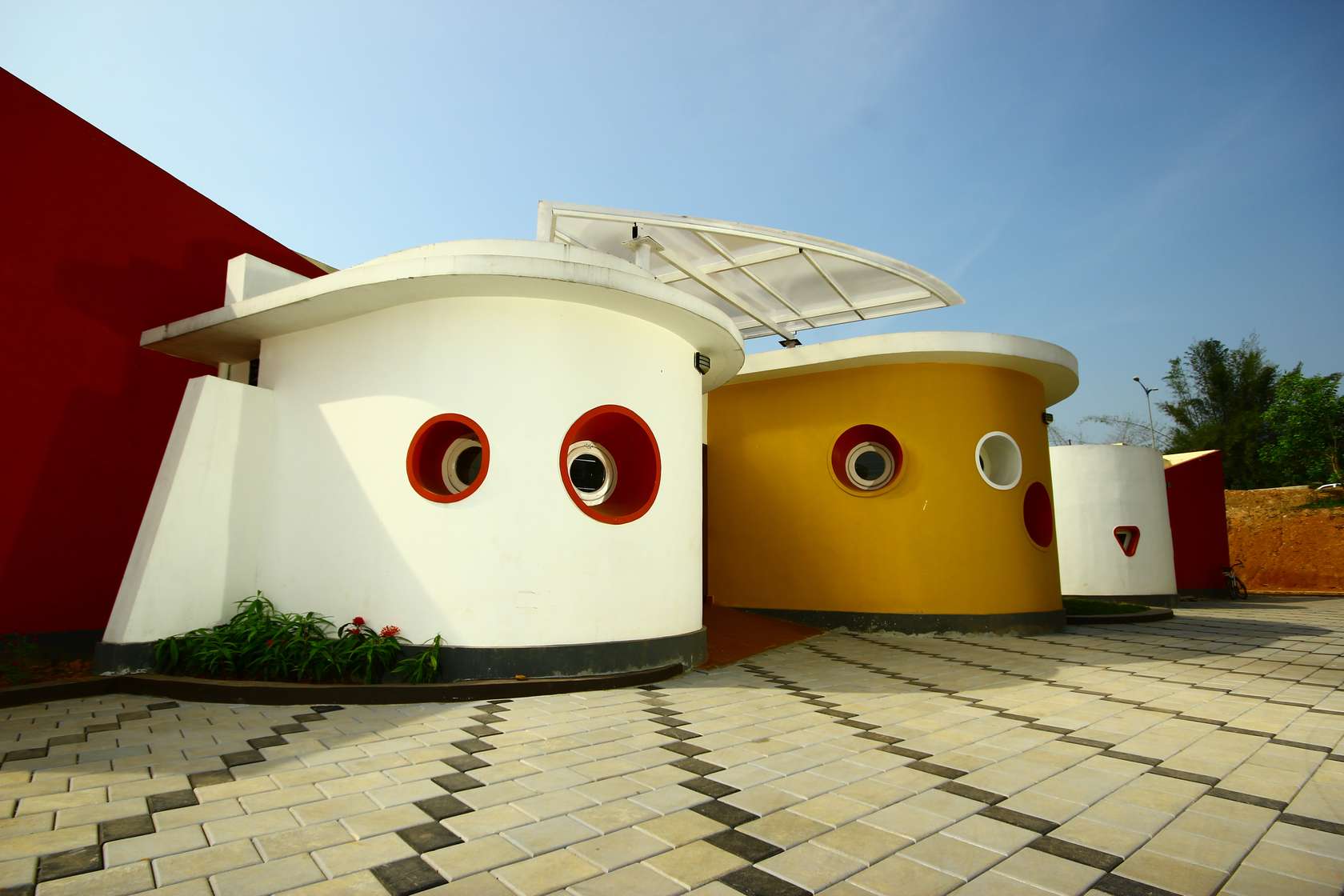 Day care centre; Infopark; Kochi Architizer