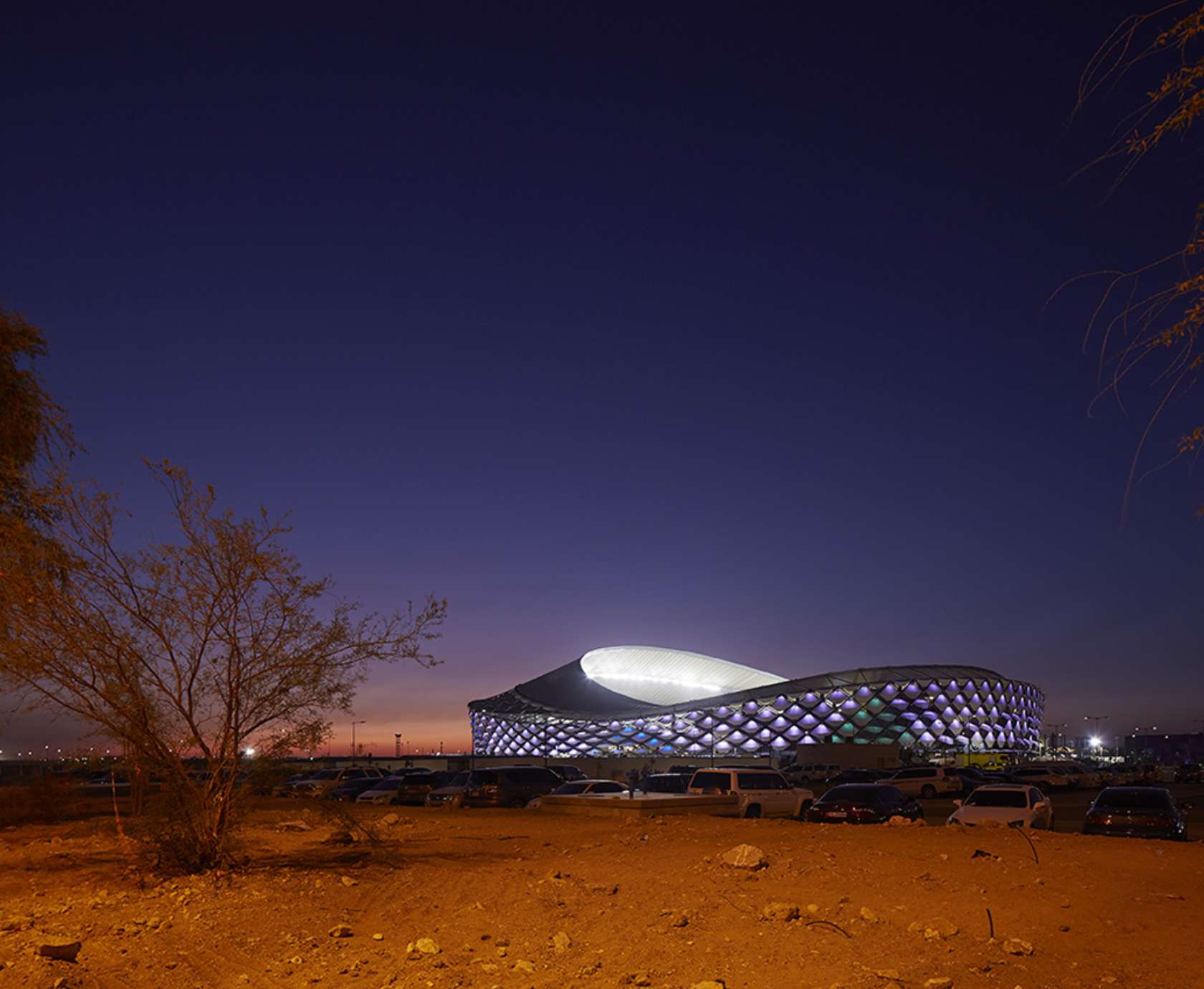 Hazza Bin Zayed (HBZ) Stadium Architizer