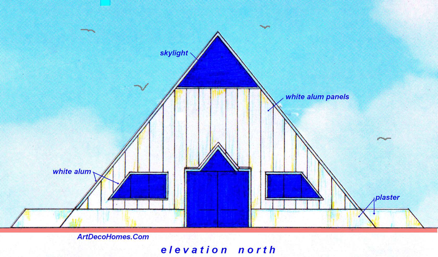 Pyramid House Plan Design Architizer