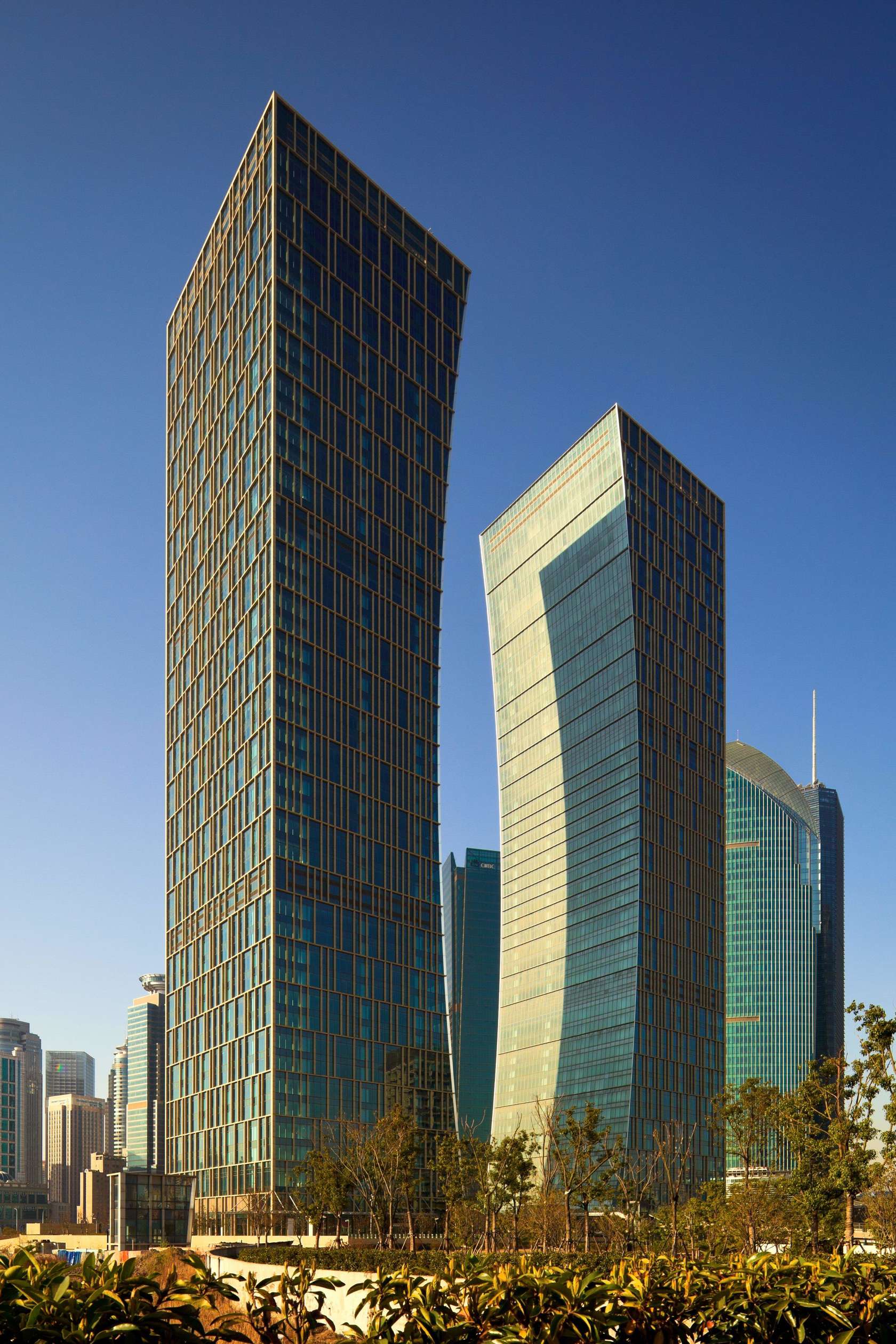 Agricultural Bank of China and Construction Bank of China Headquarters Architizer