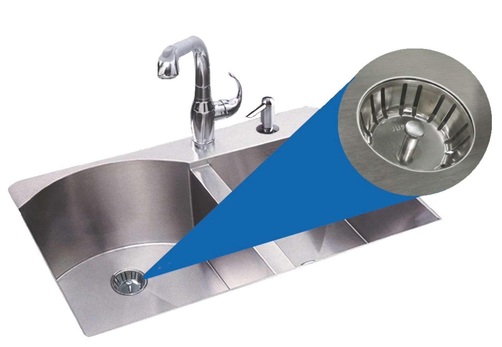 Integra Drain Stainless Steel Sinks Architizer