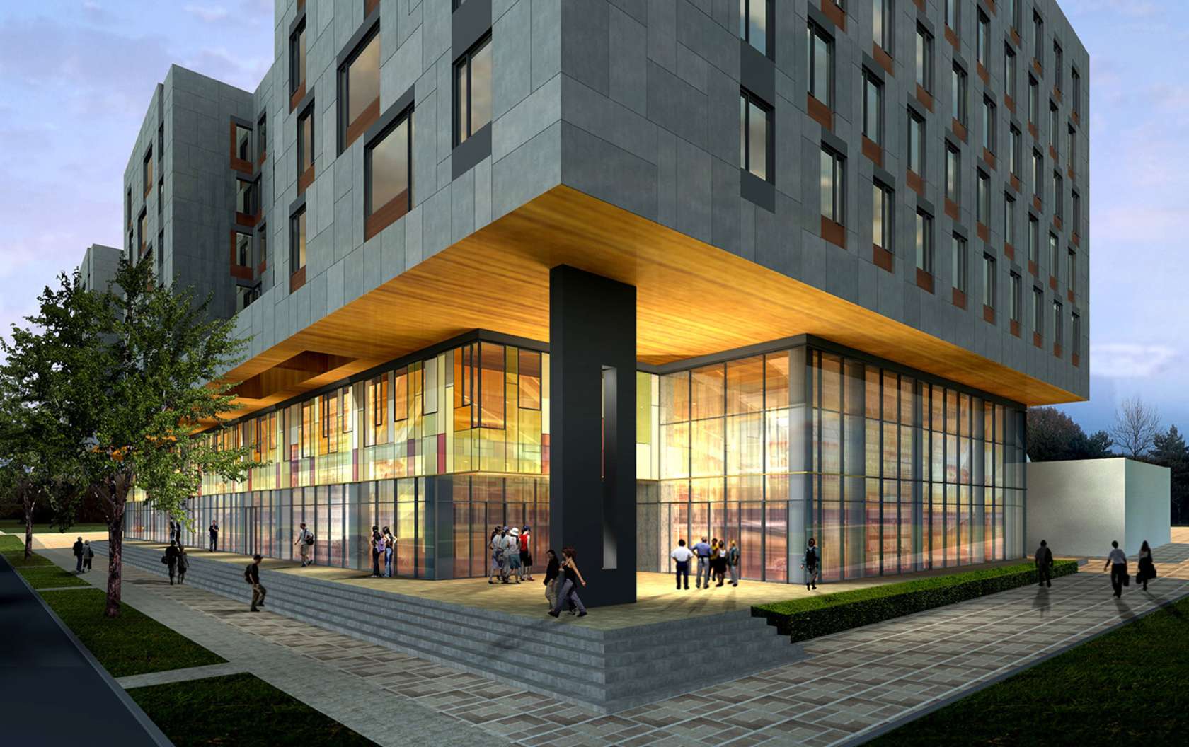 Dalhousie University LeMarchant Street Mixed Use Building Architizer
