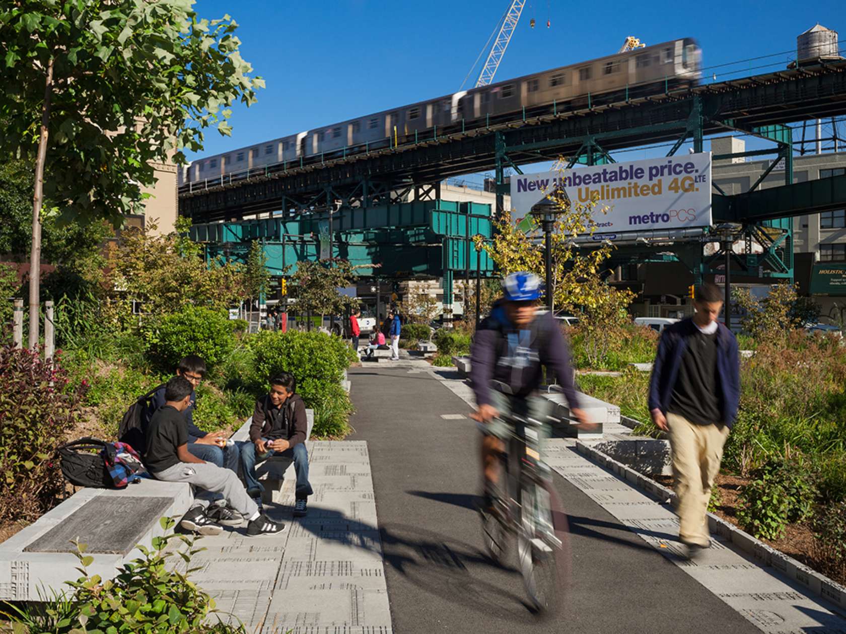 Queens Plaza Bicycle and Pedestrian Improvement Project Architizer