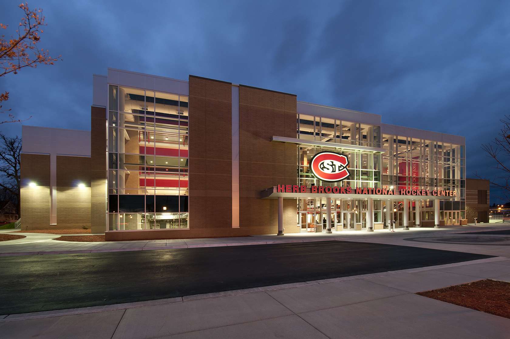 Herb Brooks National Hockey Center Architizer