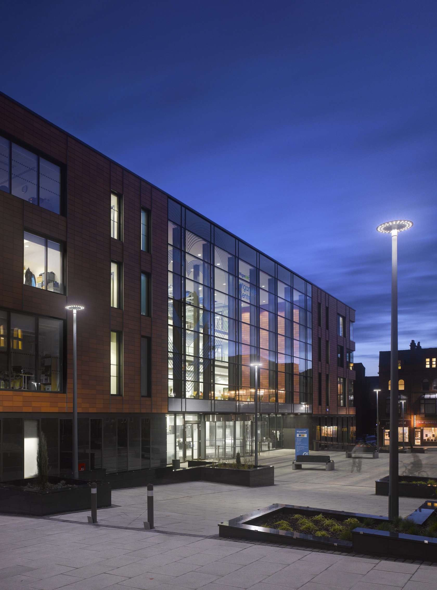 Wigan Life Centre, UK Architizer