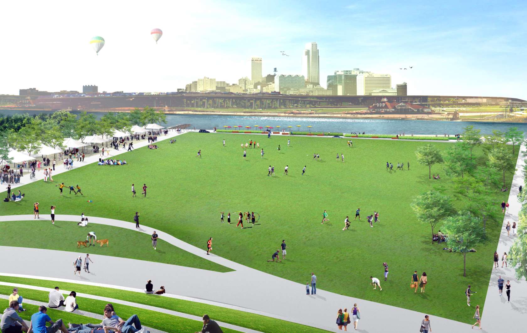 Council Bluffs Riverfront Master Plan Architizer