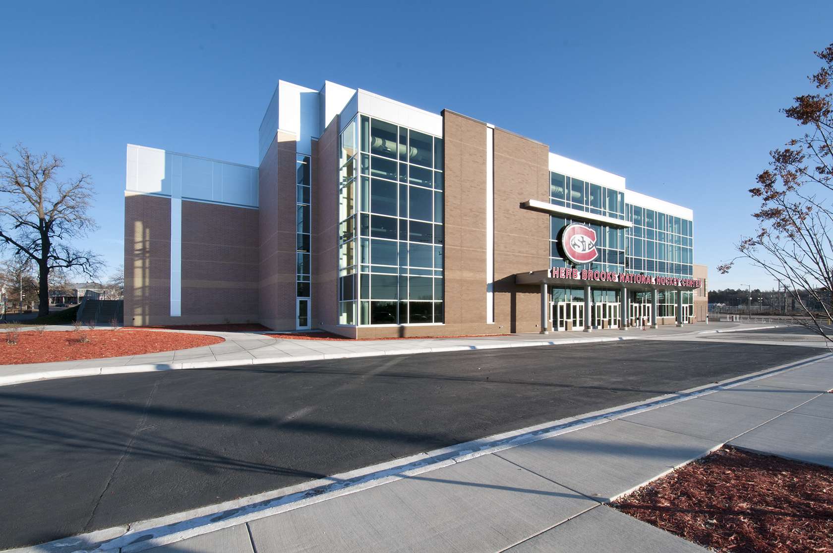 Herb Brooks National Hockey Center Architizer
