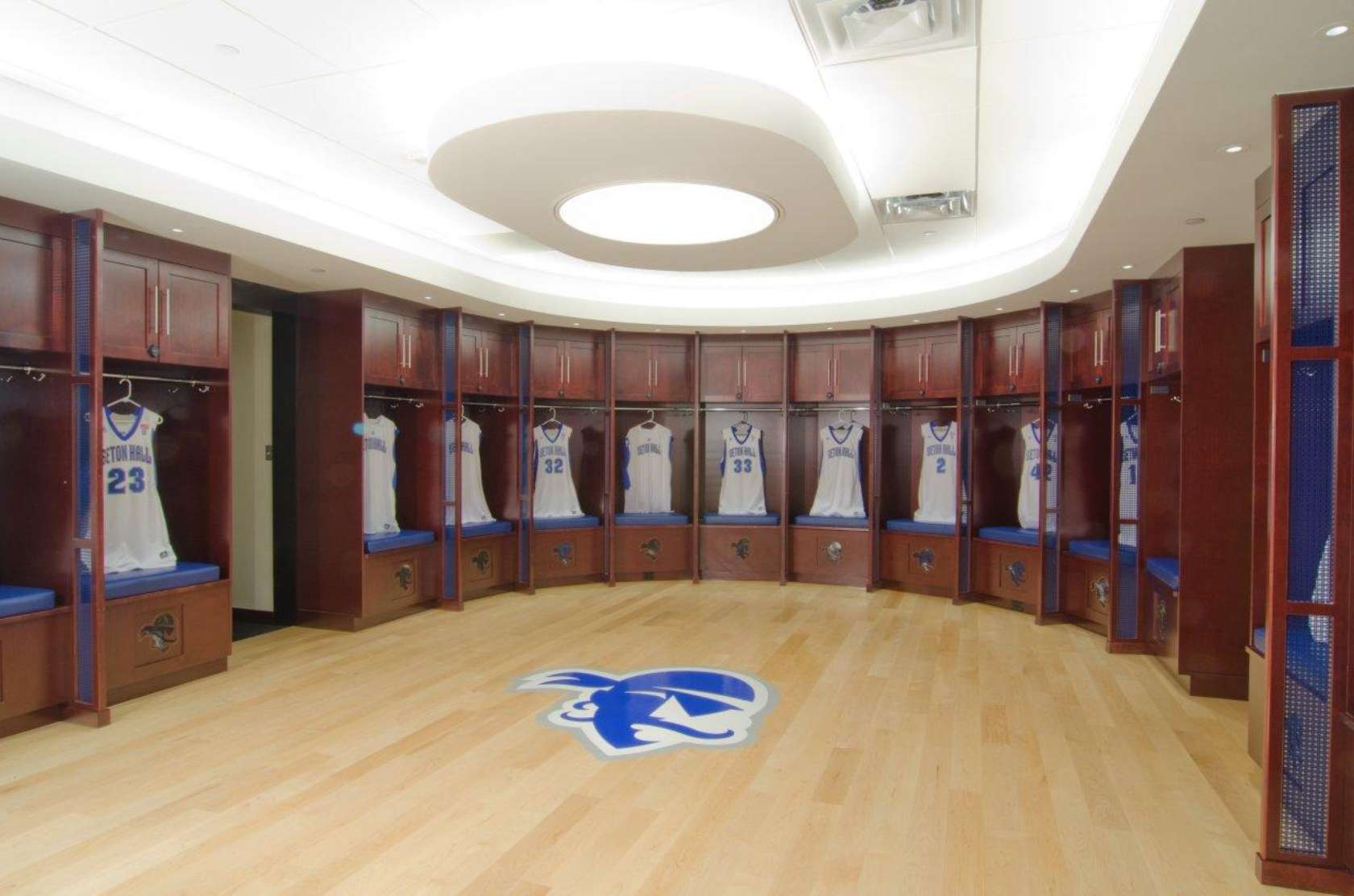 Seton Hall University Men's Basketball Locker Room and Lounge