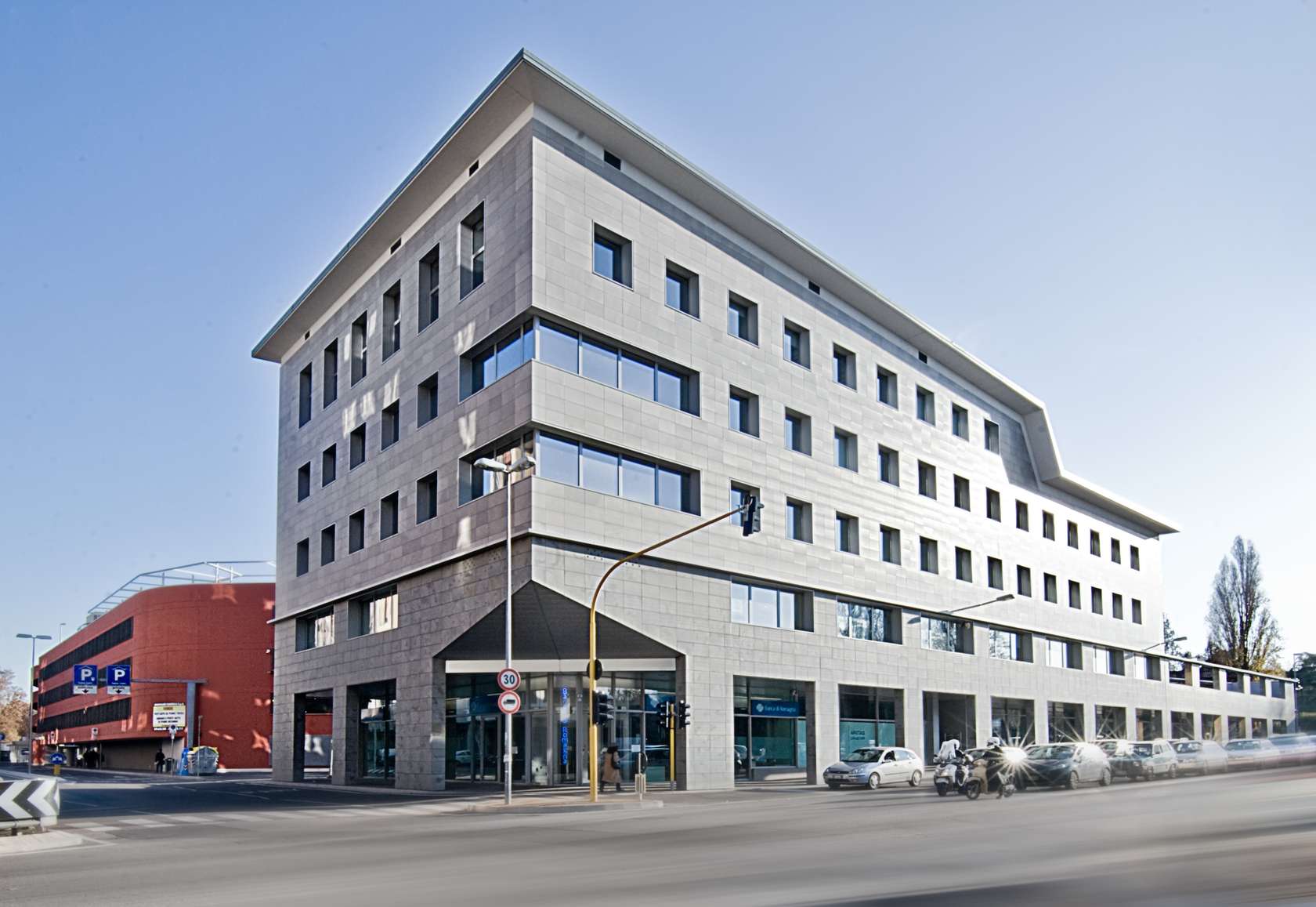 Office Building and Parking Garage - Architizer