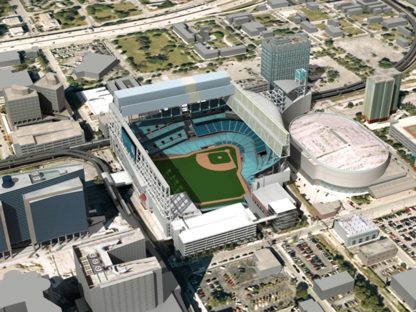 Miami Marlins Ballpark Study Architizer
