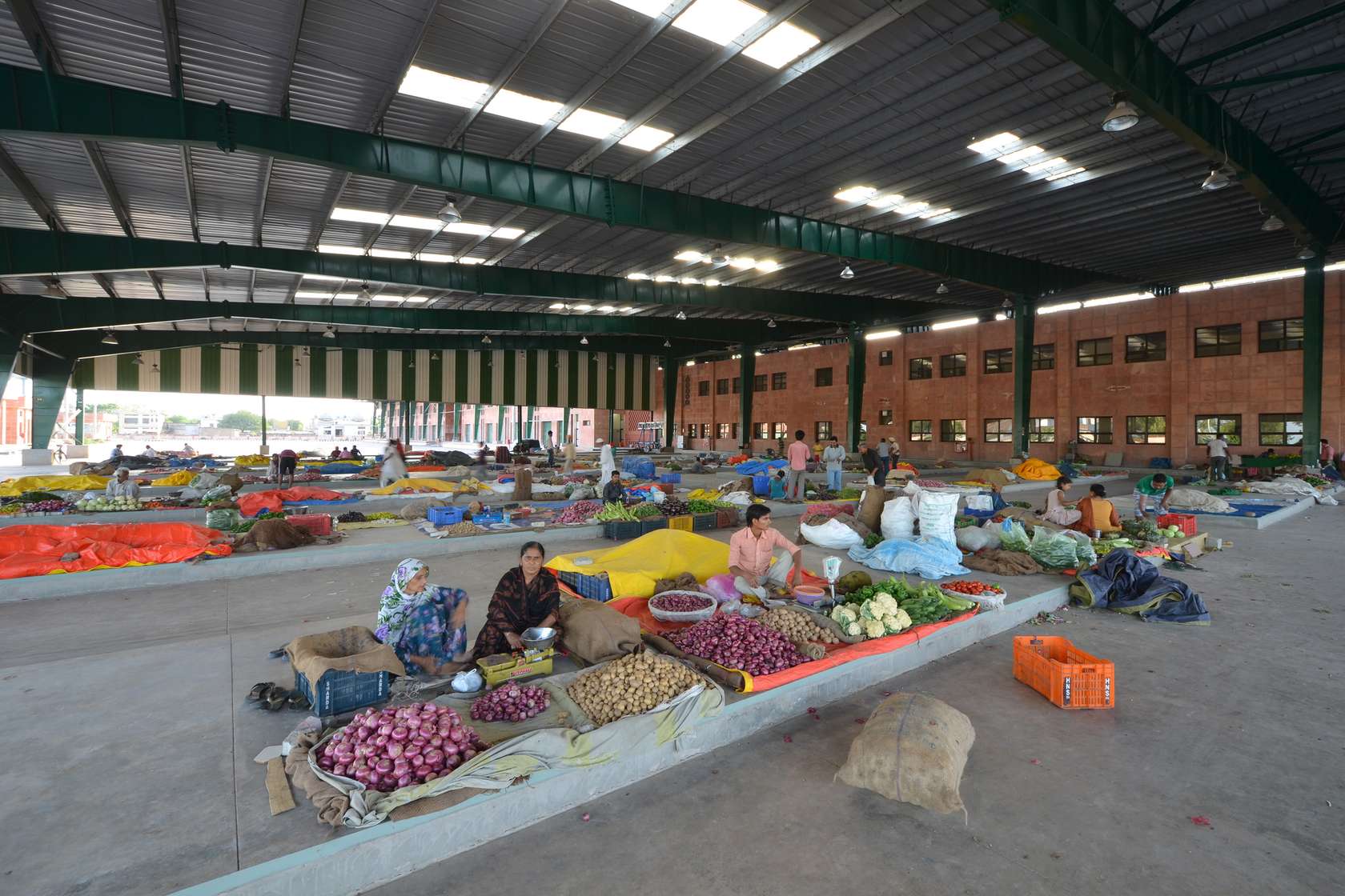 FRUIT AND VEGETABLE MARKET, MOHALI, PUNJAB Architizer