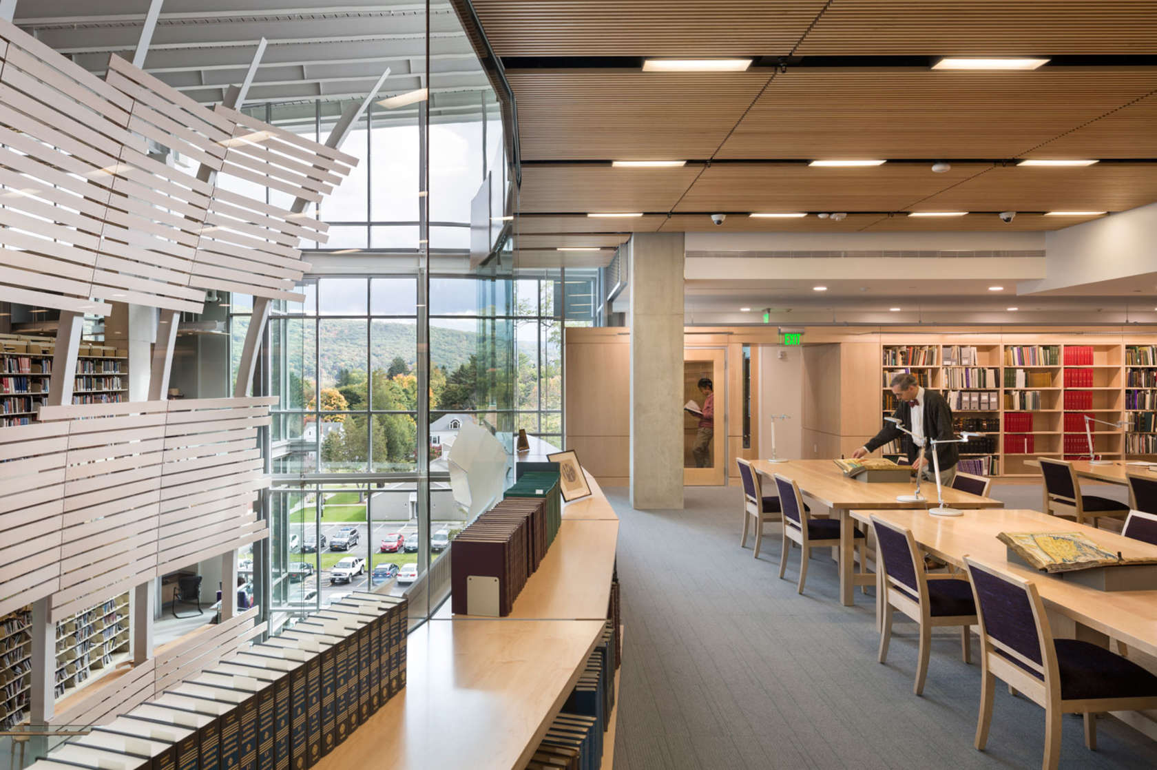 Williams College, Stetson Hall, Sawyer Library Architizer