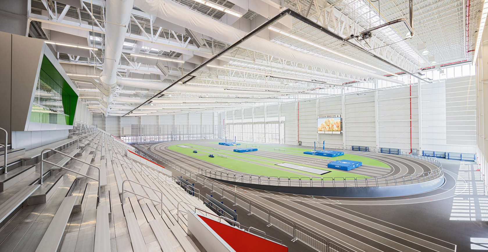 Ocean Breeze Track and Field House Architizer