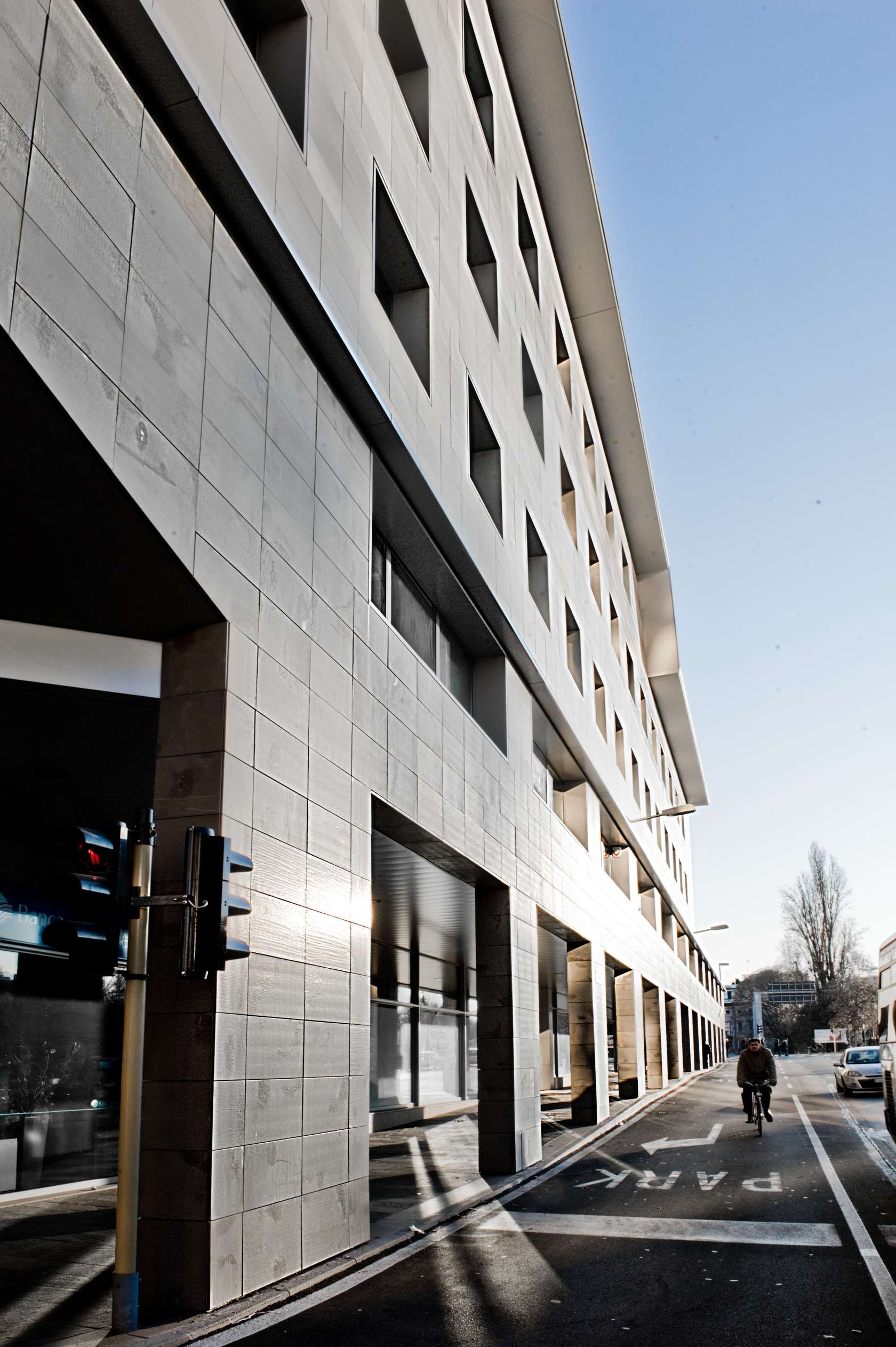 Office Building and Parking Garage - Architizer