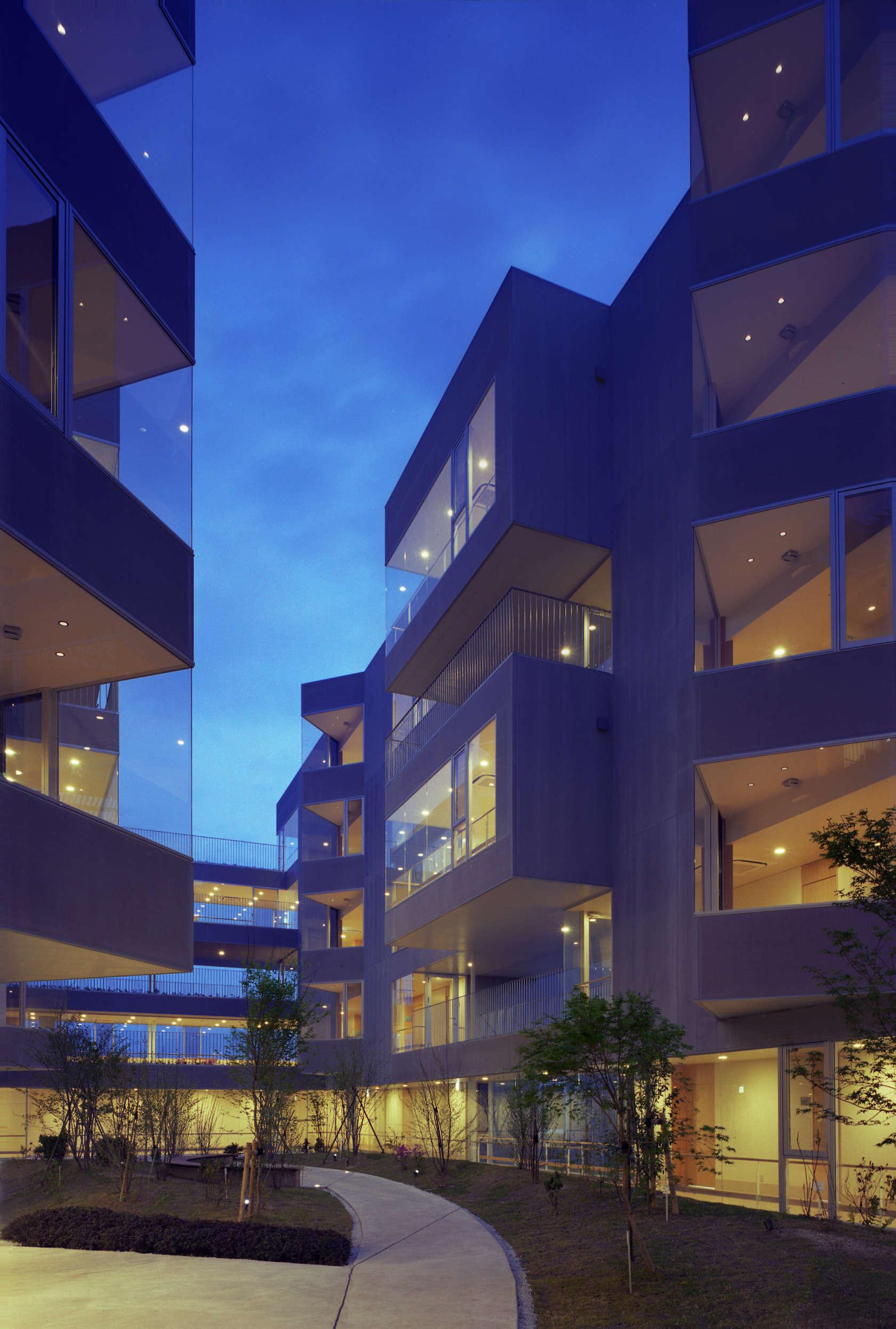 IDU TERRACE Nursing home for the elderly Architizer