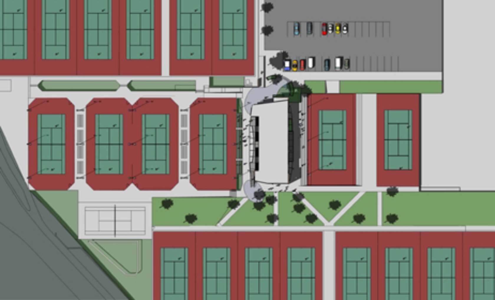 Gates Tennis Center Clubhouse Architizer