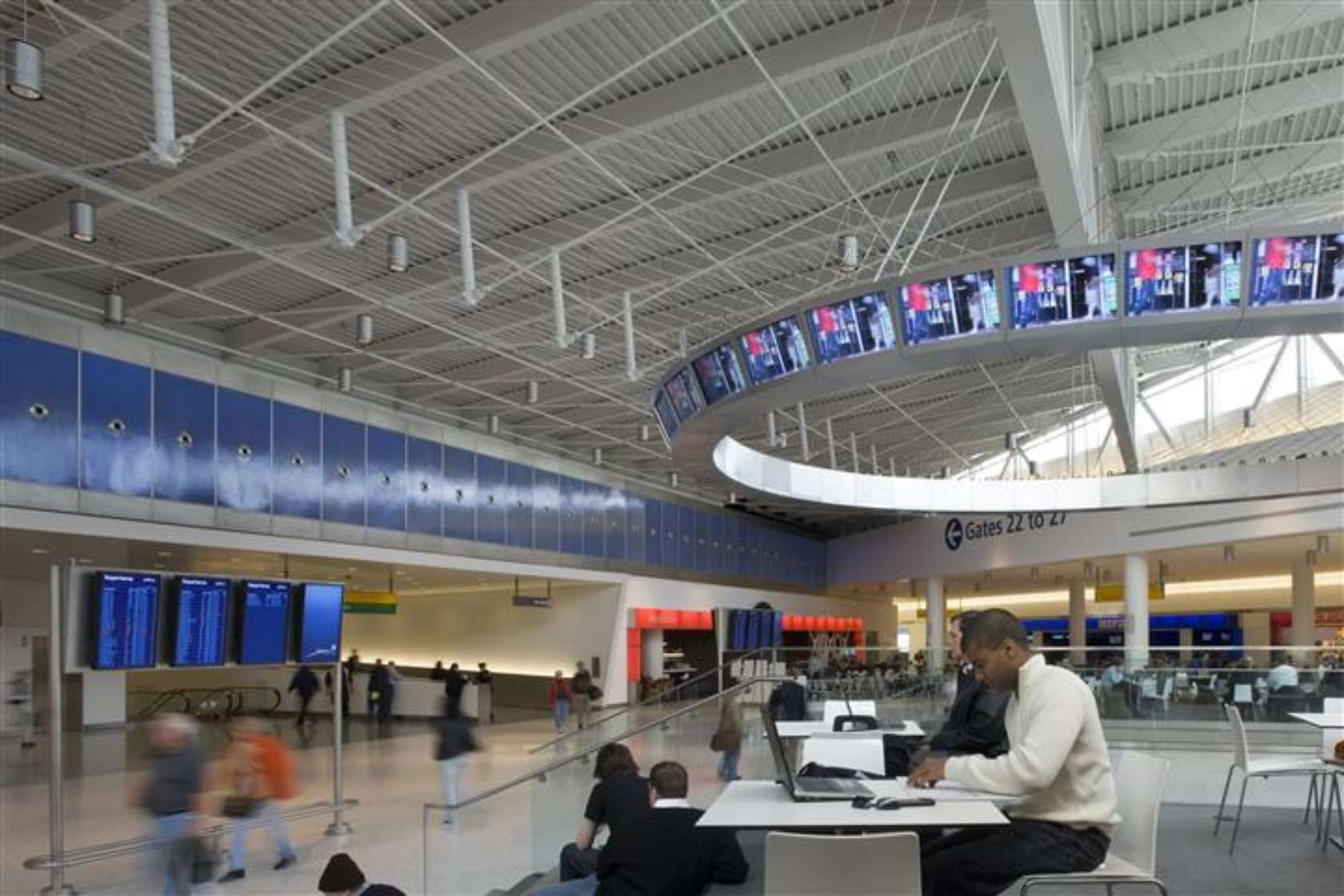 JFK International Airport, JetBlue Terminal 5 - Architizer