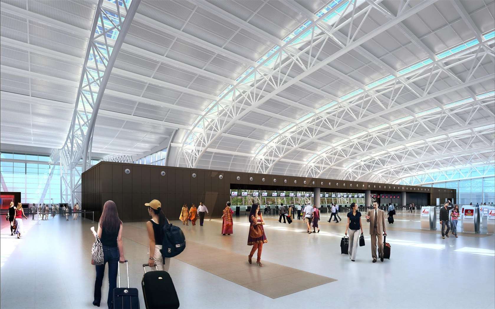 Chennai International Airport, Kamaraj Domestic and International