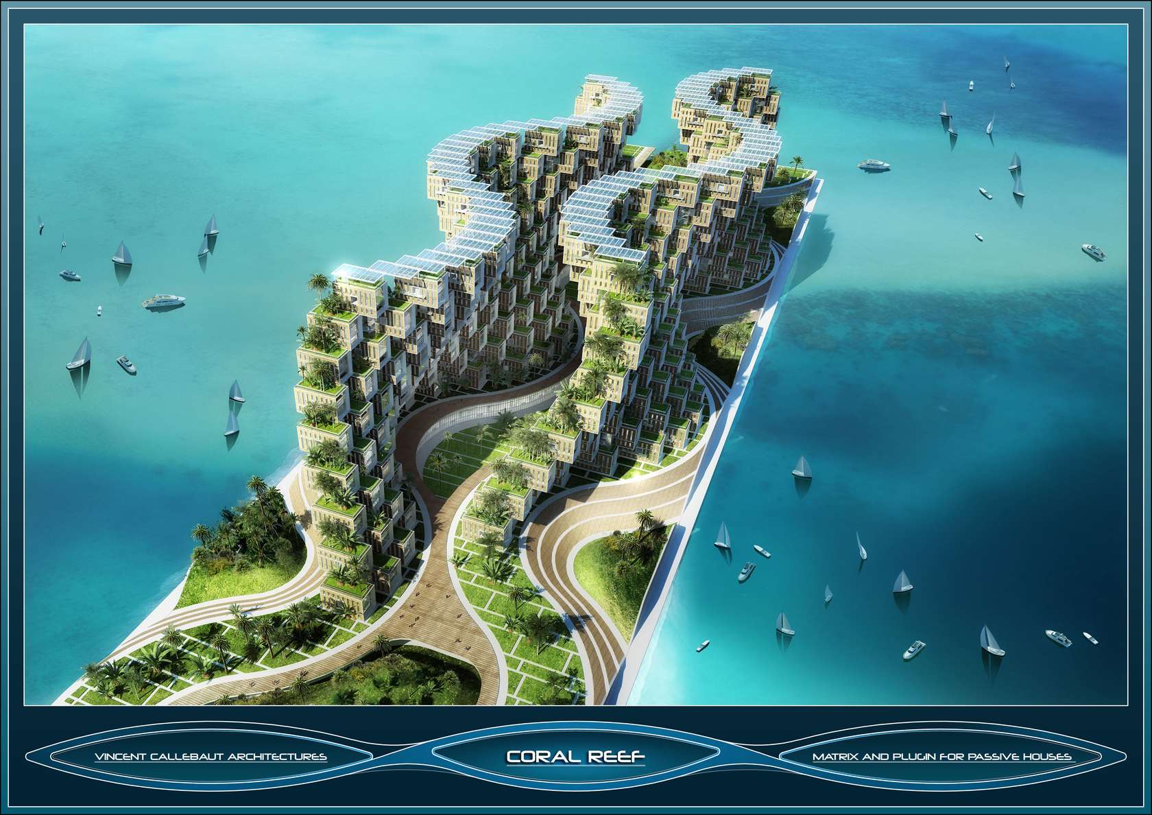Coral Reef 1000 Passive Houses Architizer