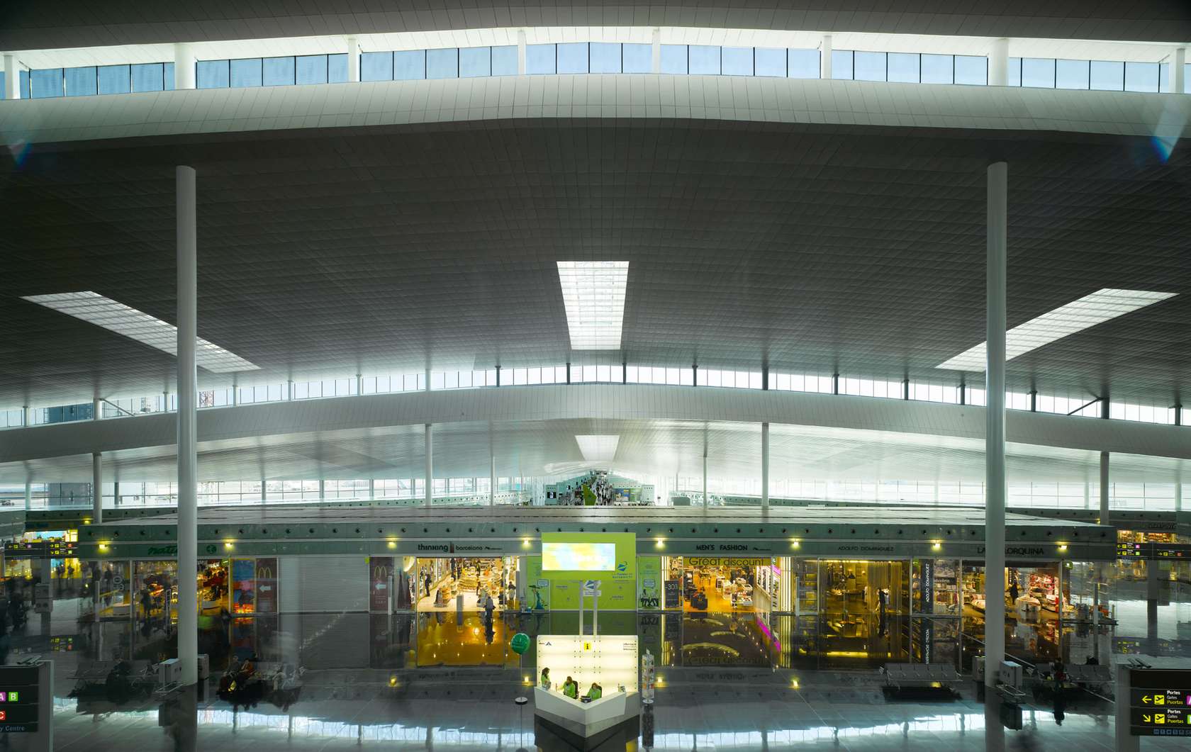 Terminal At Barcelona Airport Architizer