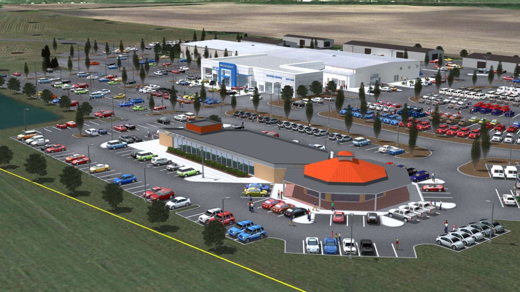 Jeff Wyler Chevrolet Dealership Architizer