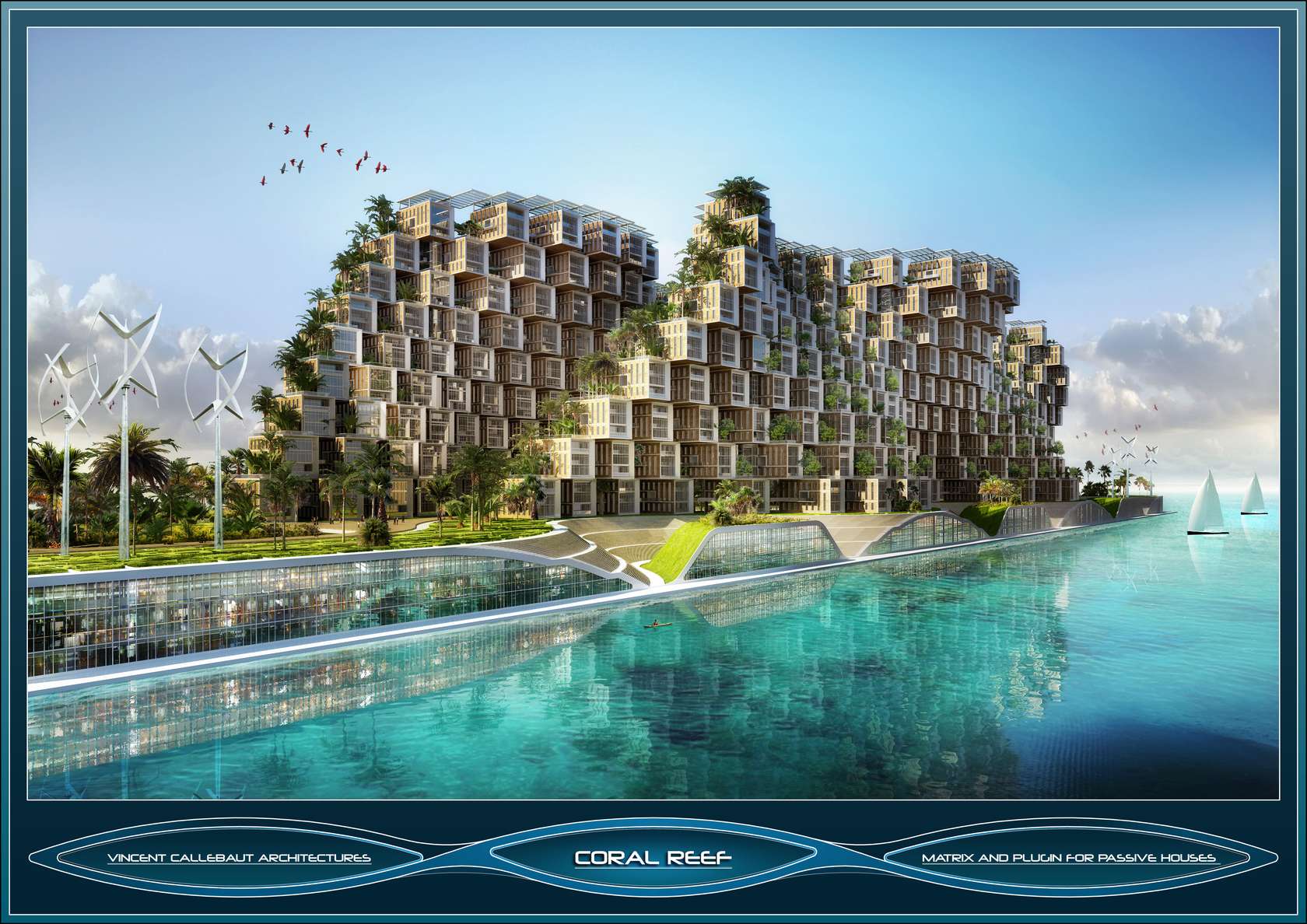 Coral Reef 1000 Passive Houses Architizer