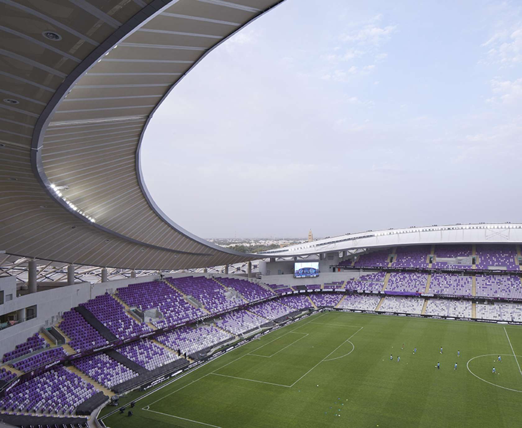 Hazza Bin Zayed (HBZ) Stadium - Architizer