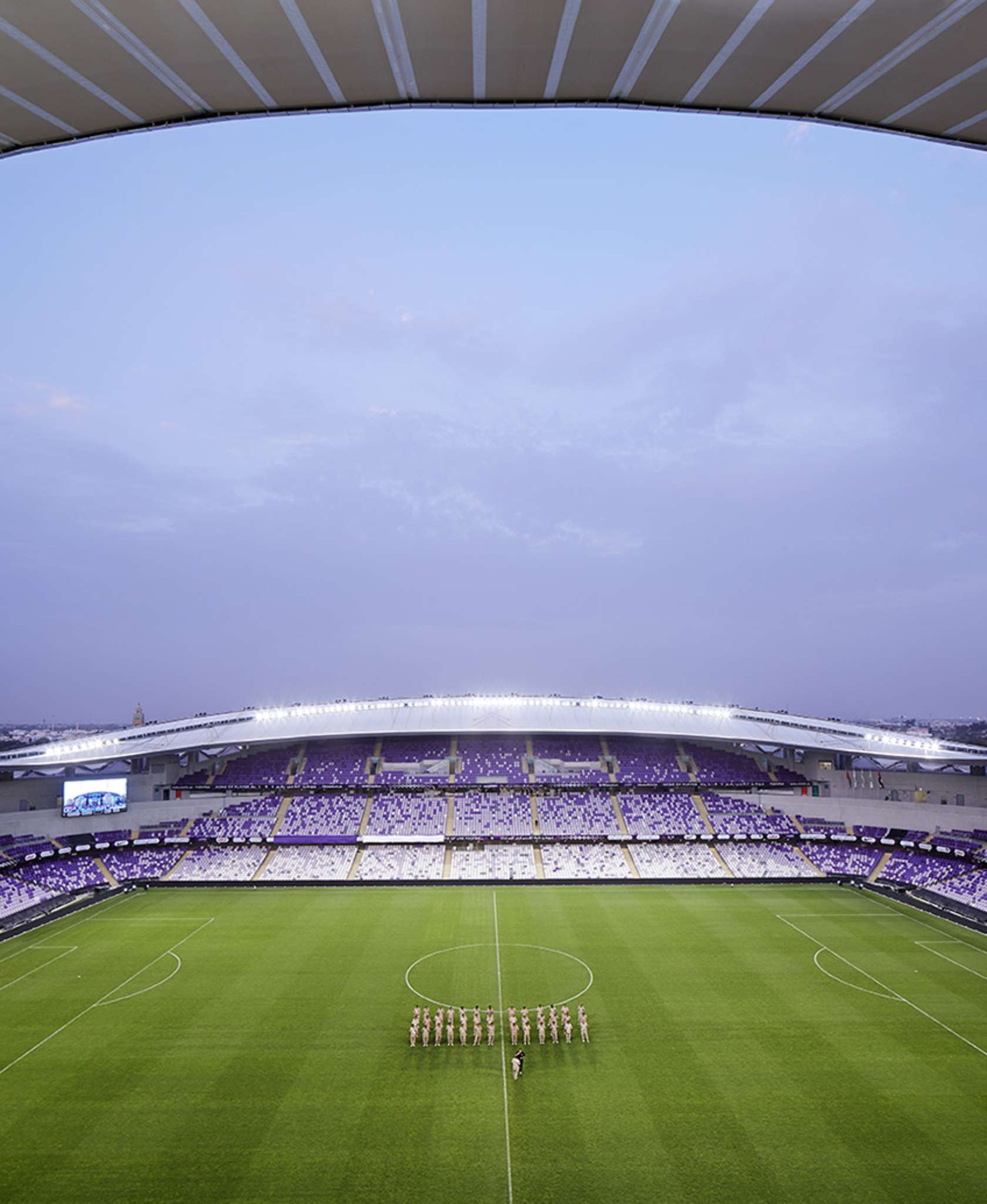 Hazza Bin Zayed (HBZ) Stadium - Architizer