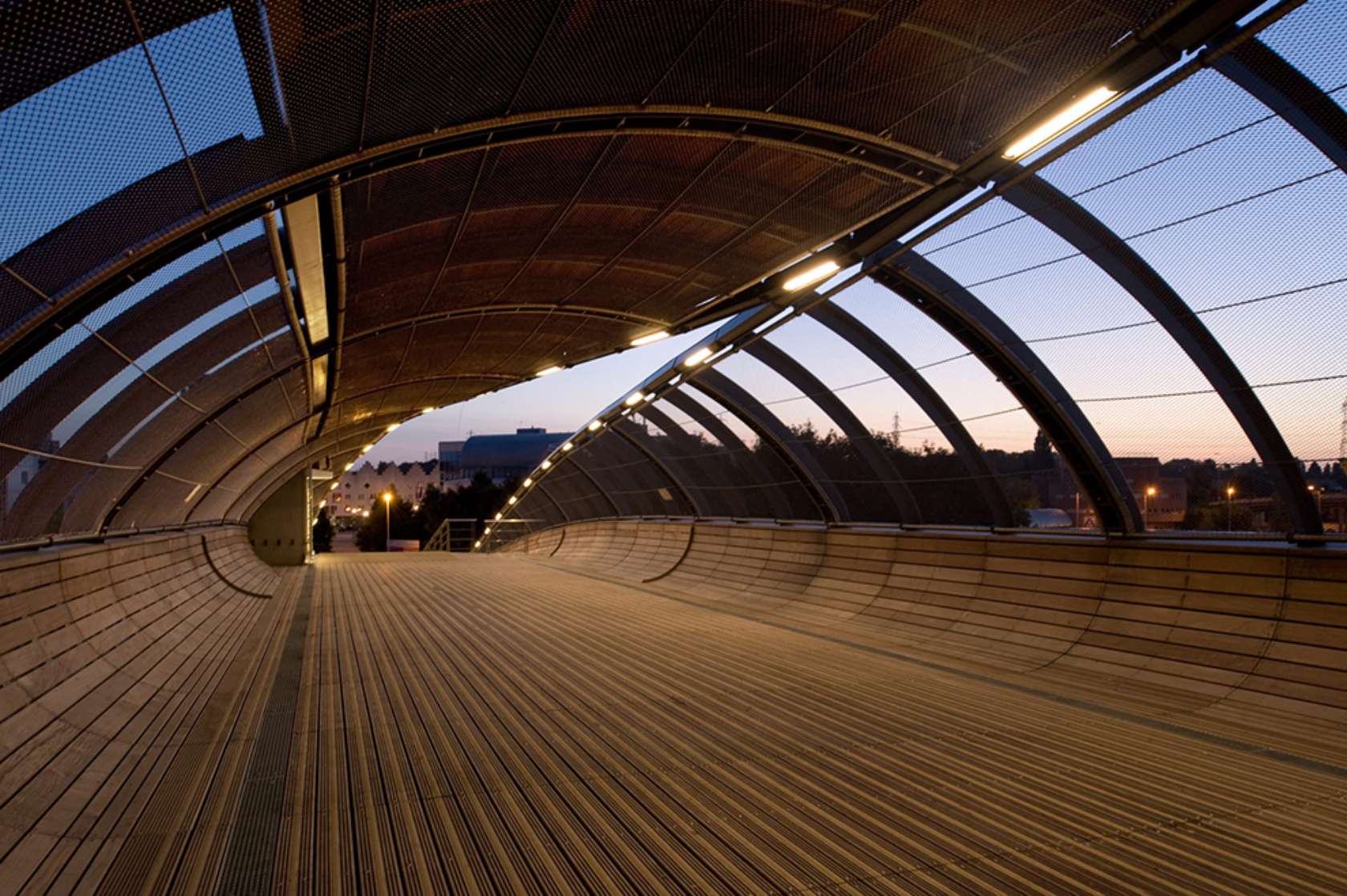 Footbridge Over the Railways - Architizer