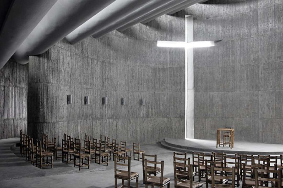 walls to form concrete for how Architizer Churches Architecture  Resurrecting Brutalist Concrete