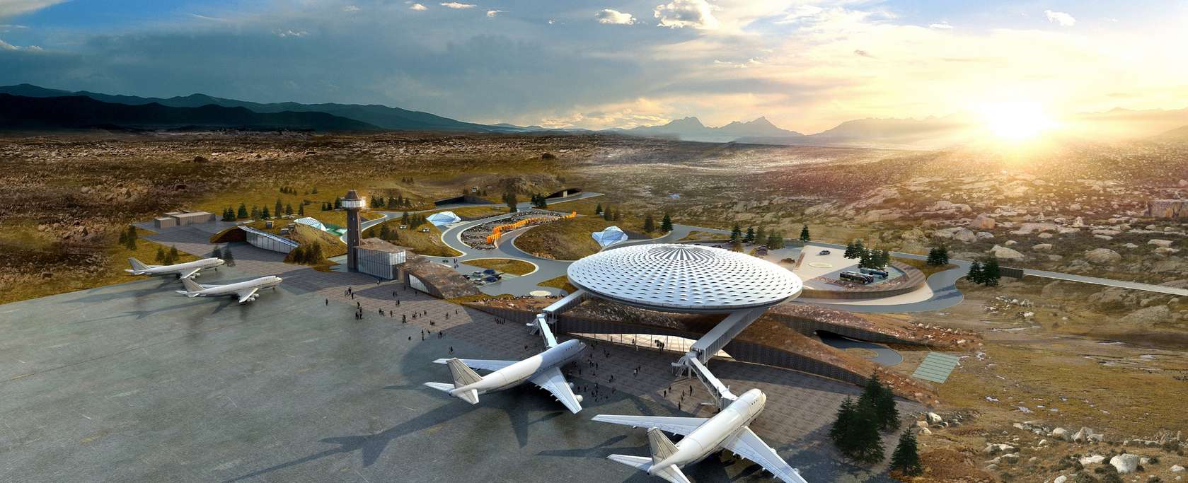 Daocheng Yading Airport - Architizer